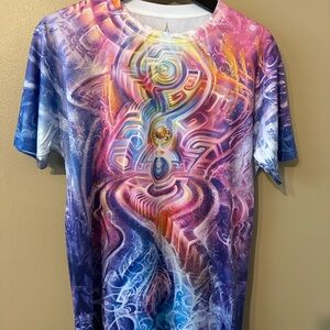 Colorful Abstract Men's Short Sleeve Tee